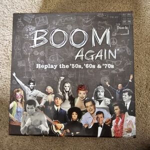 Boom Again Replay The 50s, 60s, And 70s Game! Mint Condition